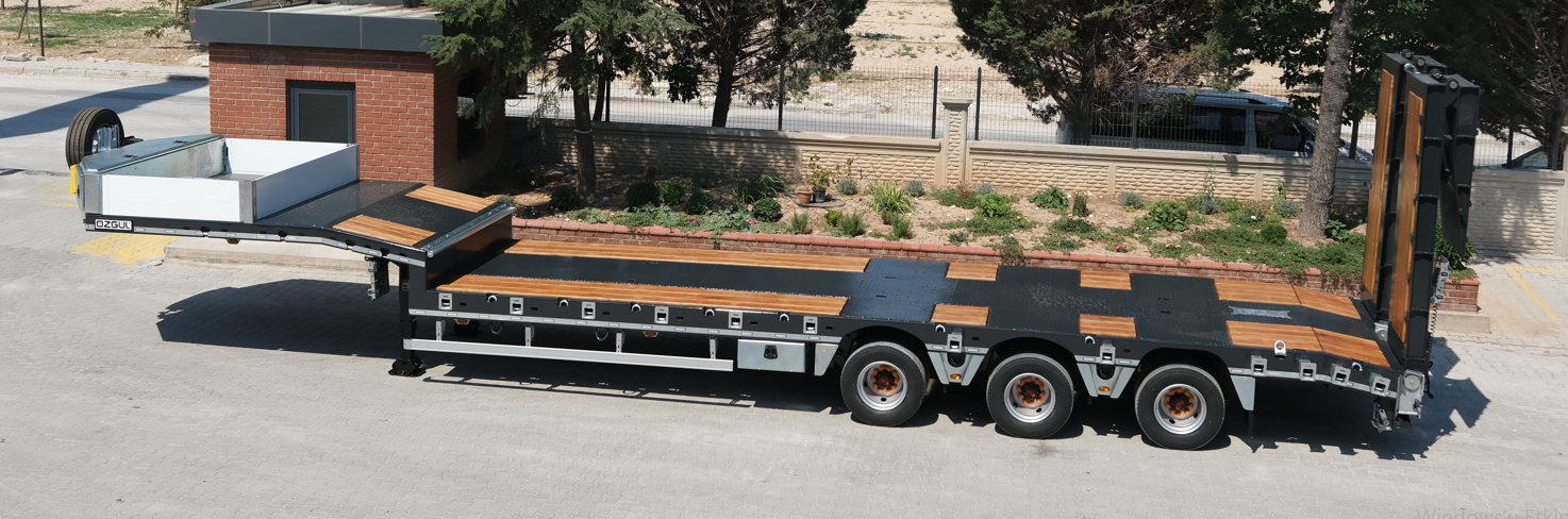 3 Dingilli Sabit Lowbed